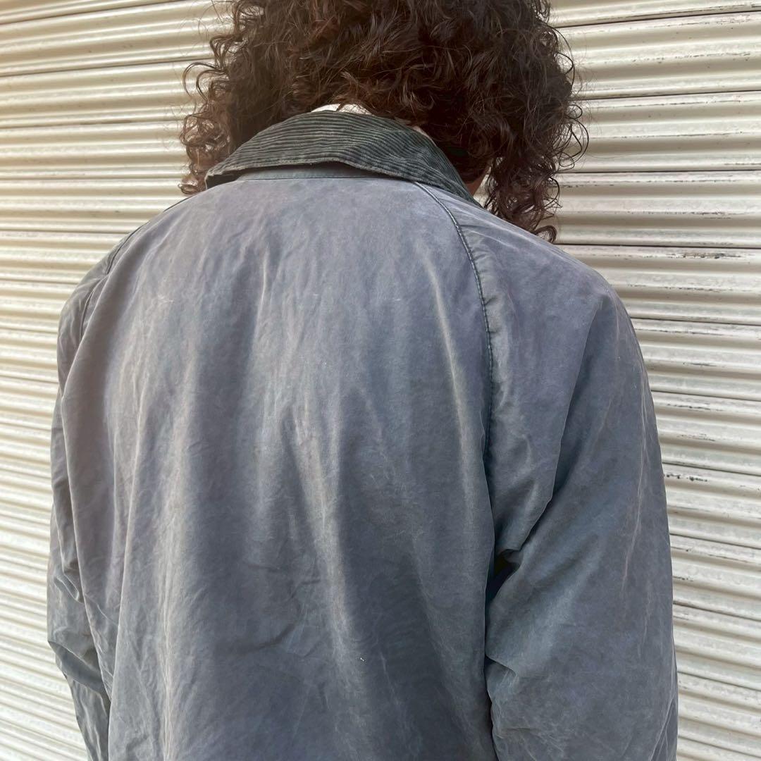 貴重 英国製 90s バブアー BARBOUR ビデイル オイルジャケット