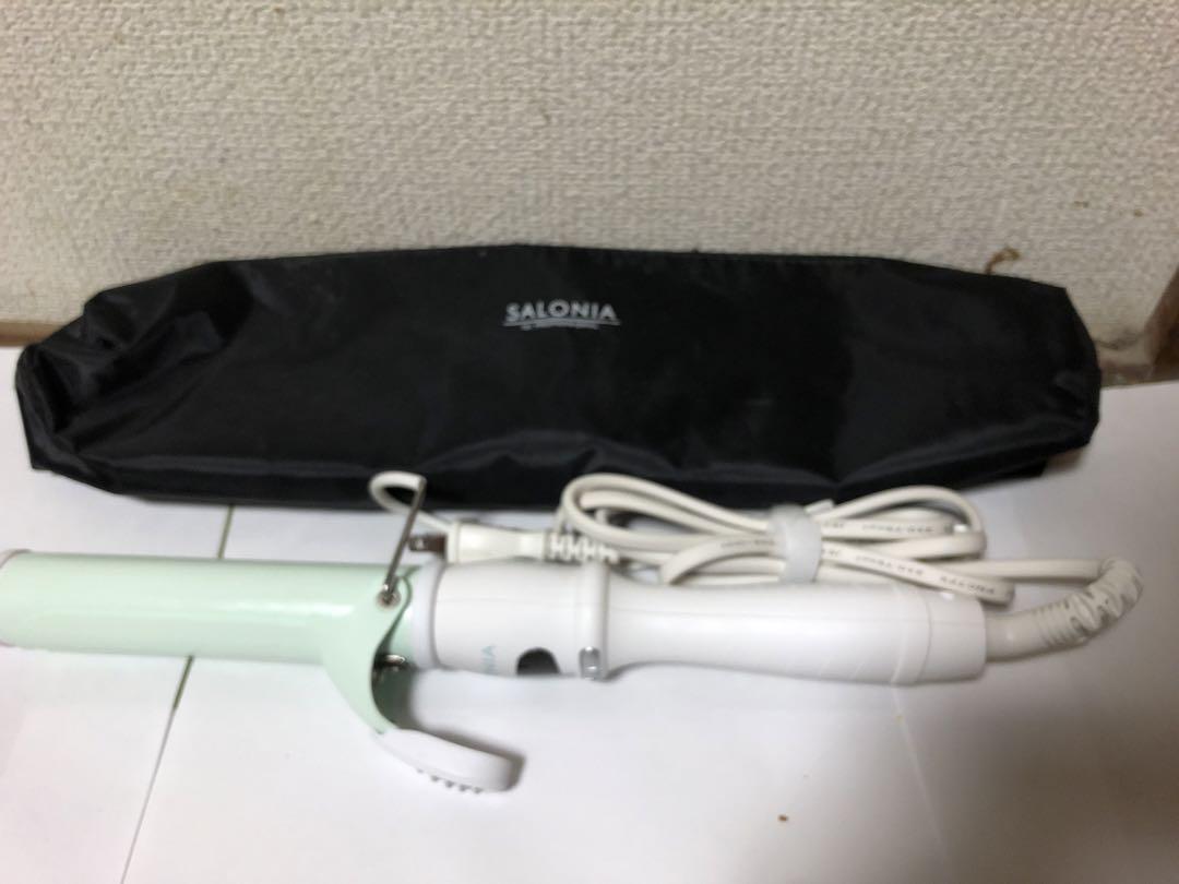 SALONIA カールアイロンSL-008PG 32mm