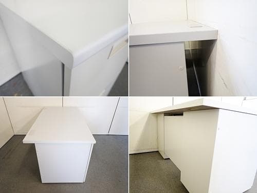 引取り限定　井上金庫　147両袖机　12-0278