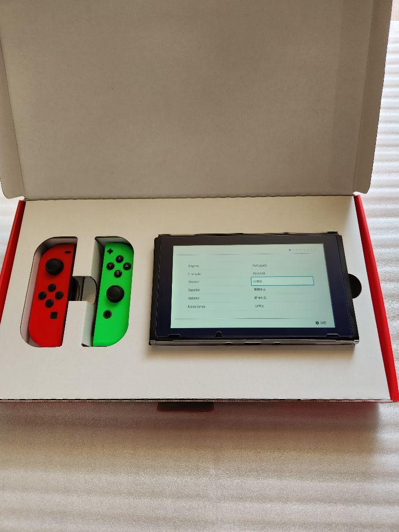 Nintendo Switch ２台目セット本体 赤/緑 Joy-Con付き