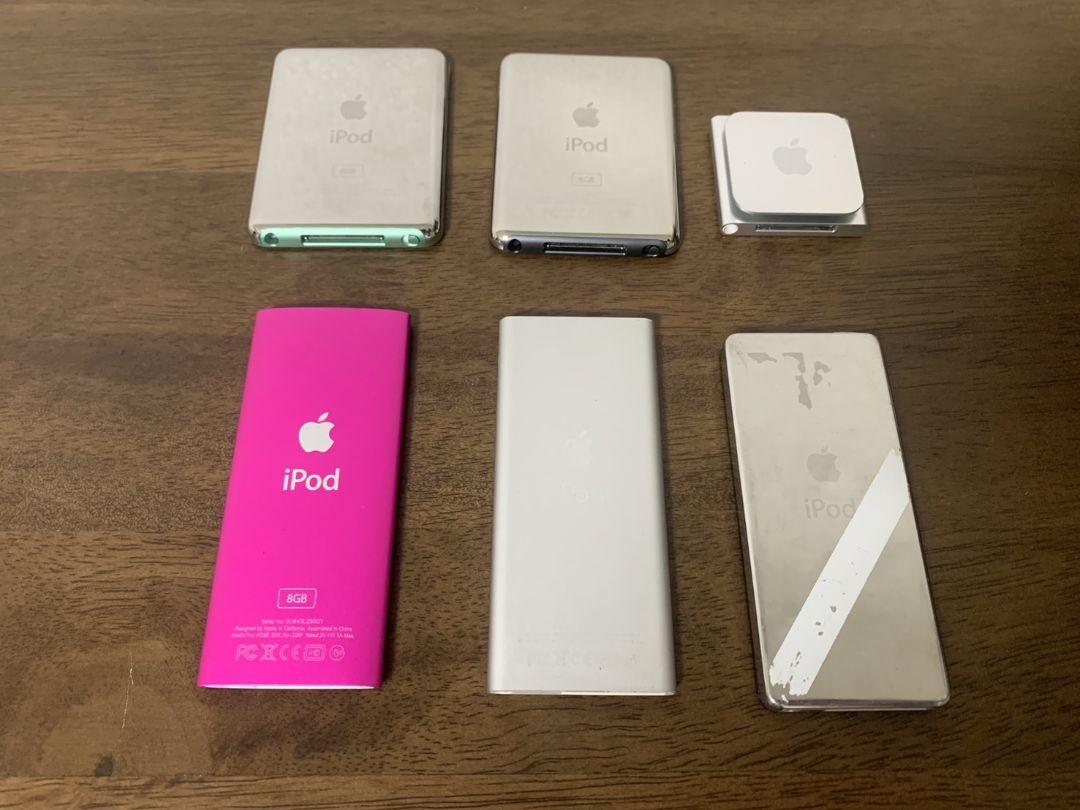 ジャンク　iPod　6台まとめ売り