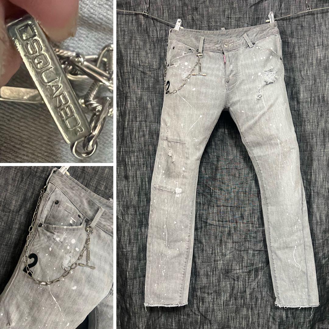 Dsquared2 クラシックケニーツイスト ジーンズ 48 メンズ デニム L
