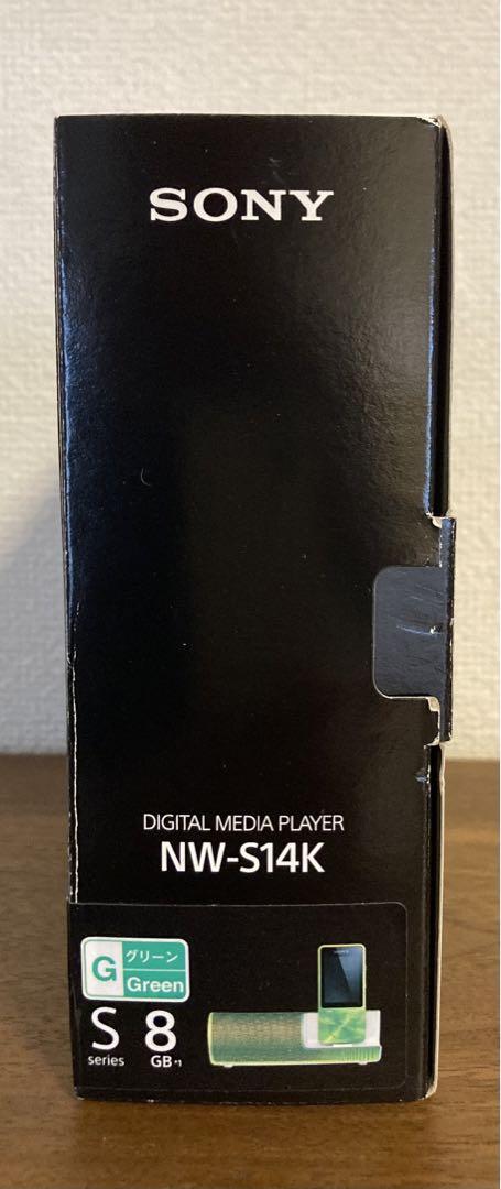 SONY ウォークマン NW-S14K 8GB グリーン 専用ケース付き - メルカリ