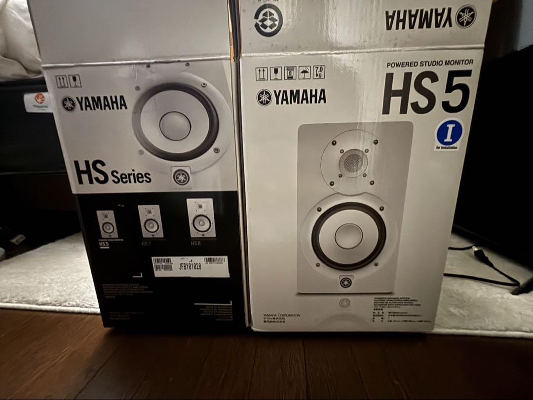 期間限定セール さらに値下げ 吊り下げ スピーカーシステム ホワイト HS5 ヤマハ スピーカー・ウーファー