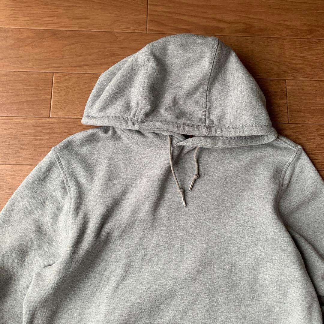 NIKE ゴツナイキ パーカー ロゴプリント グレー XLサイズ