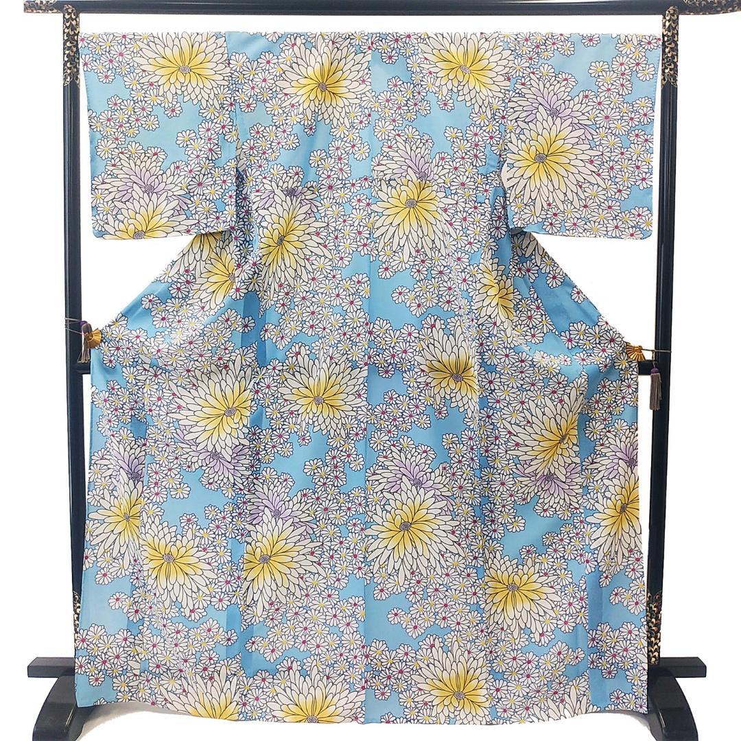 限定1点　新品！ 日本製 大人浴衣 【ブランド　きもの道楽】 Fサイズ