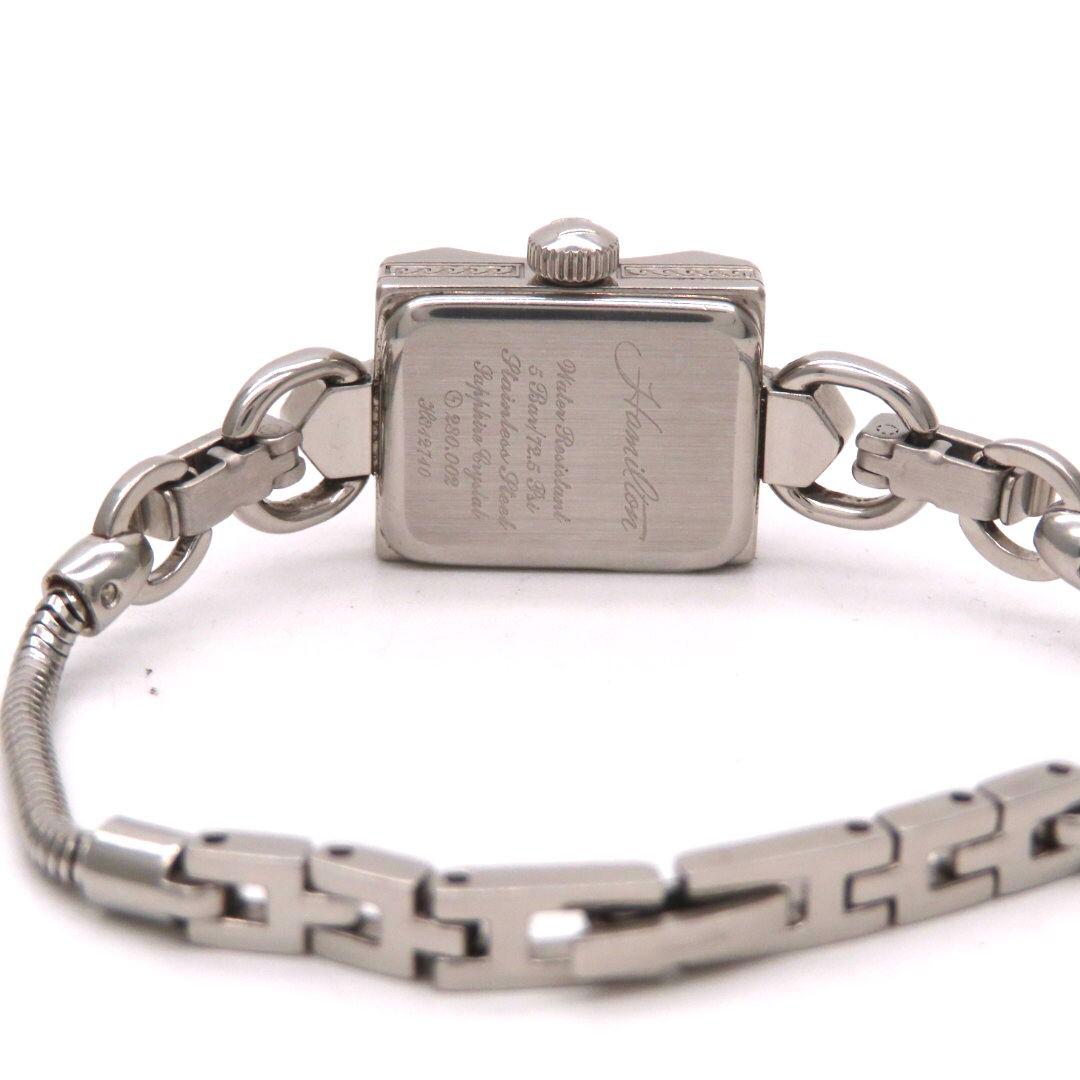 【HAMILTON】ハミルトン 時計 レディハミルトン ホワイトシェル☆極美品☆