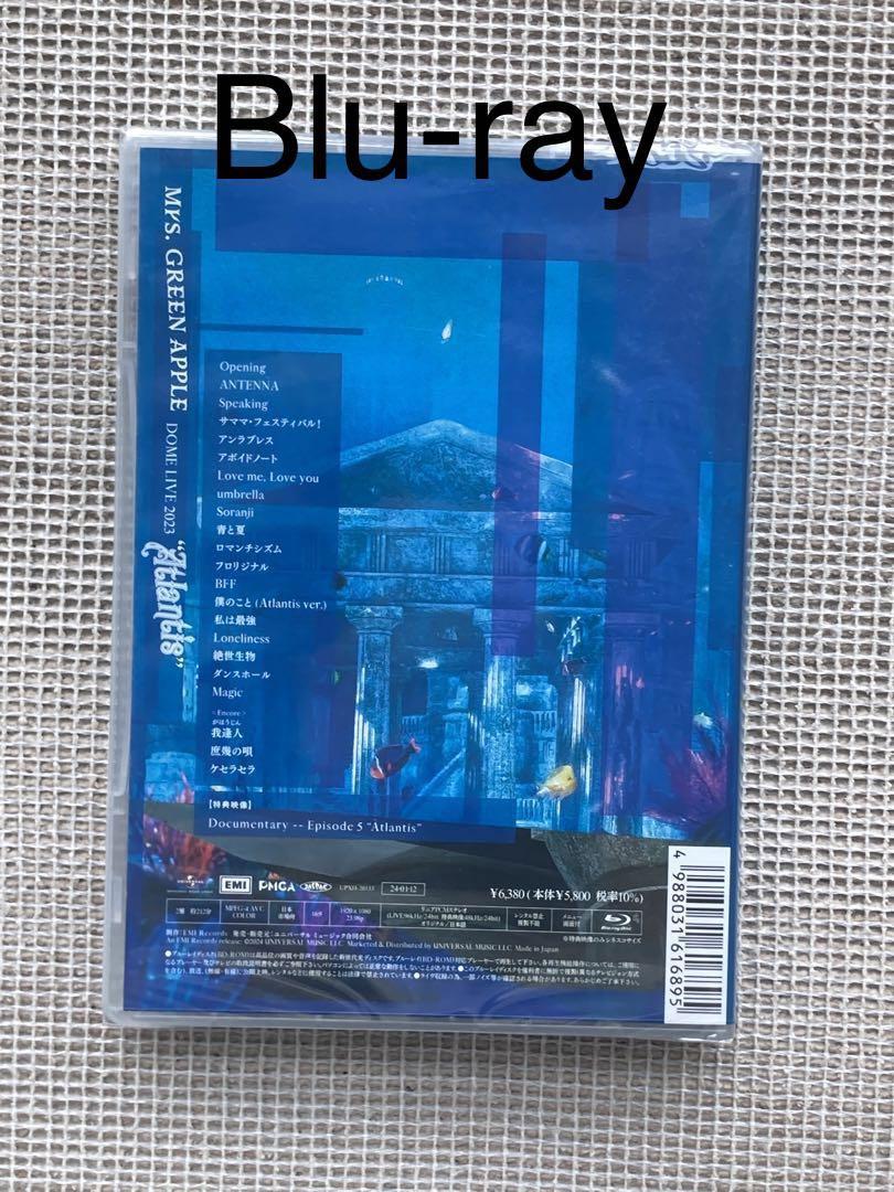 DOME LIVE 2023 Atlantis 通常盤 Blu-ray@@ - メルカリ