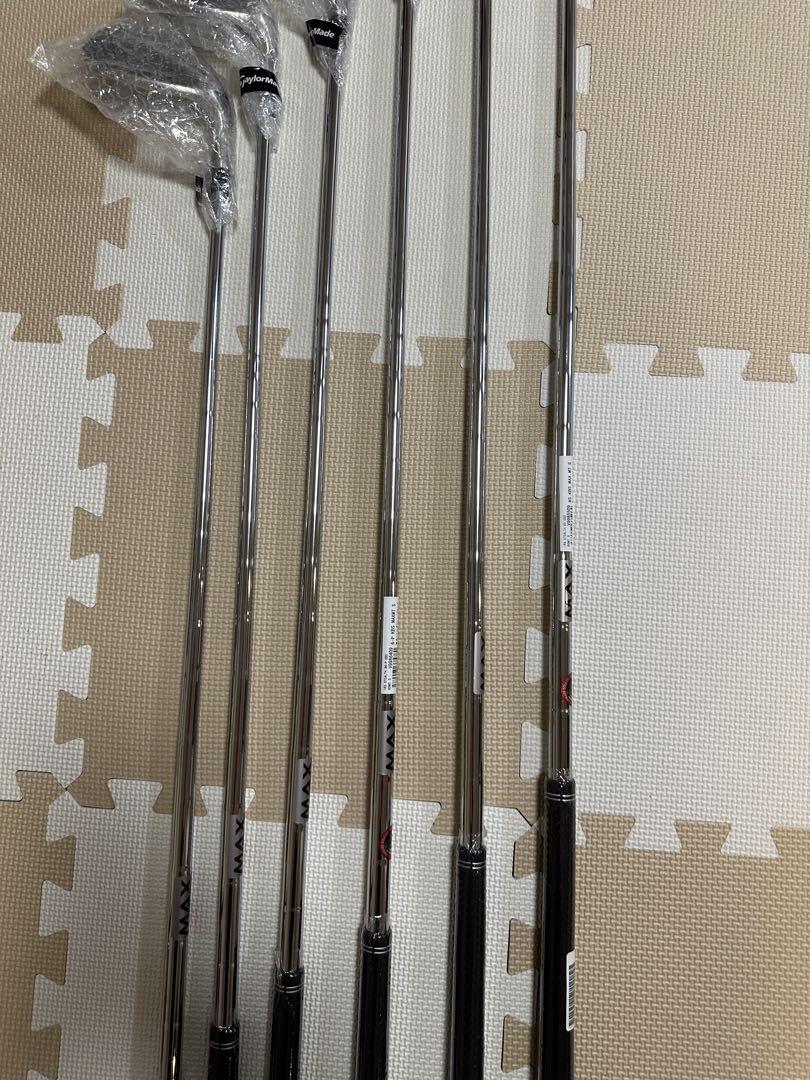 【テーラーメイド】ステルス/スチールシャフトS/5〜PW/アイアン6本セット