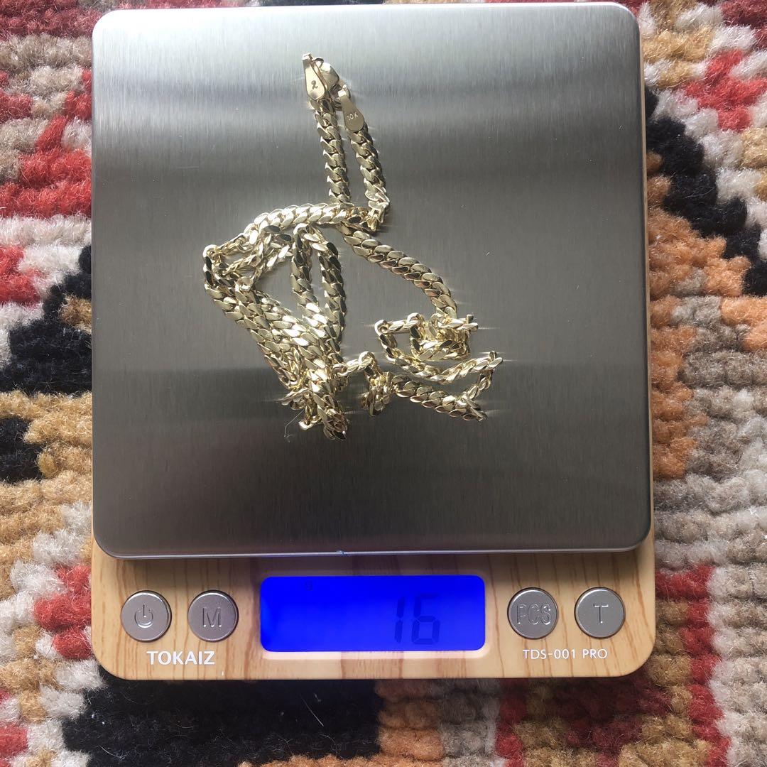 AVALANCHE マイアミネックレス 無垢 10K 4mm 45cm
