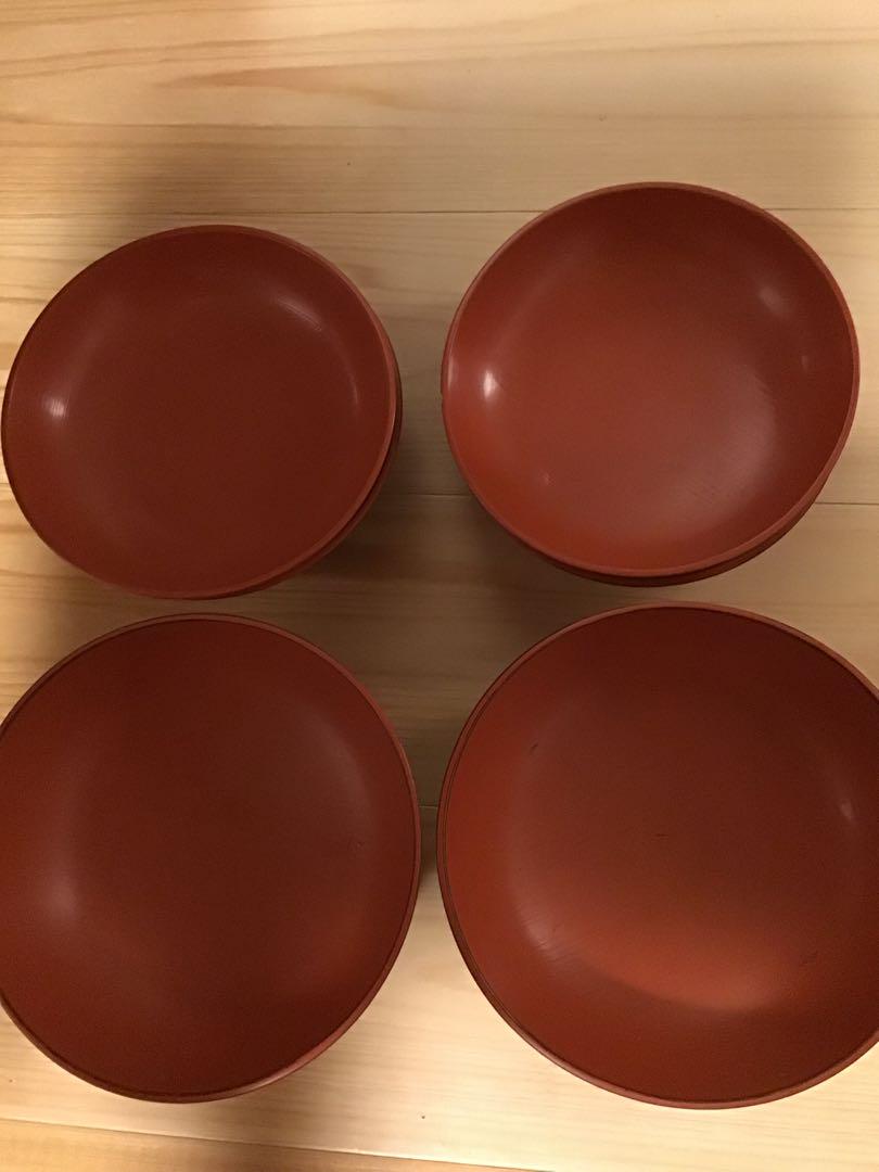 朱塗り 茶道具入れ