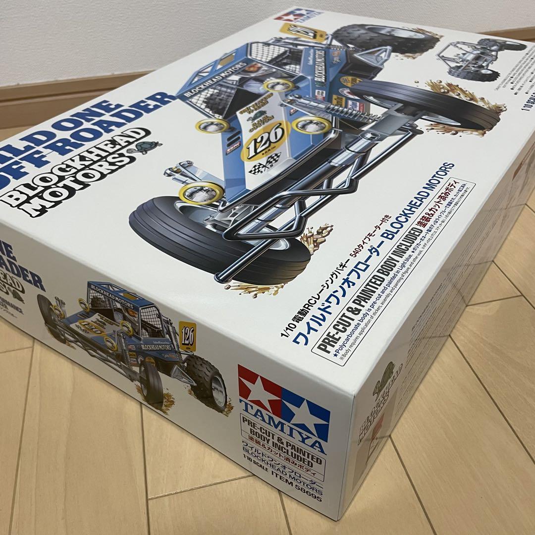 タミヤ 1/10 ワイルドワン オフローダー BLOCKHEAD MOTORS