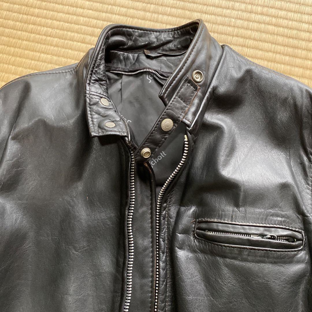 Schott 641シングルライダースジャケット サイズ34 - メルカリ Schott 641シングルライダースジャケット サイズ34 - メルカリ