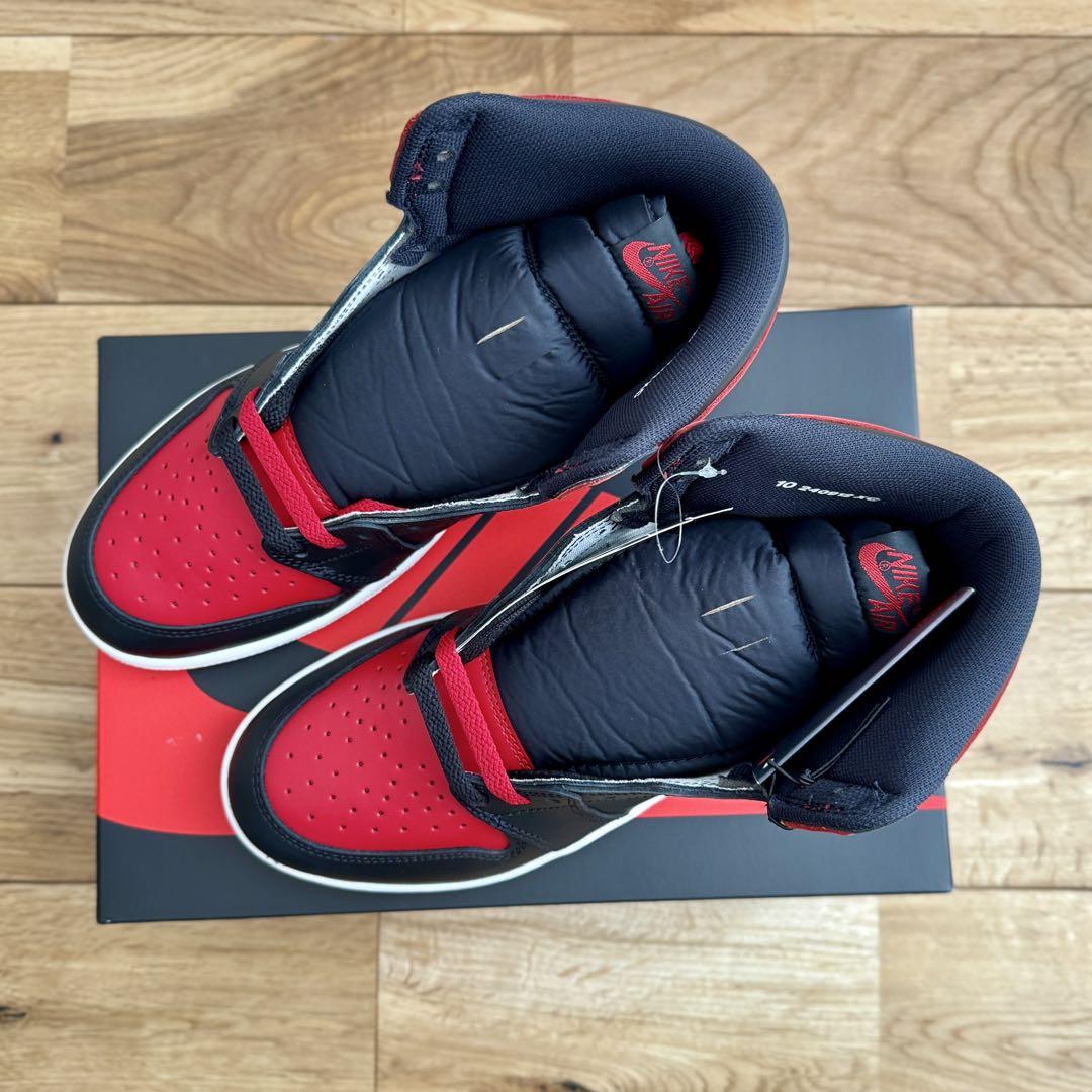 未使用 Nike Air Jordan 1 High 85 Bred 28cm