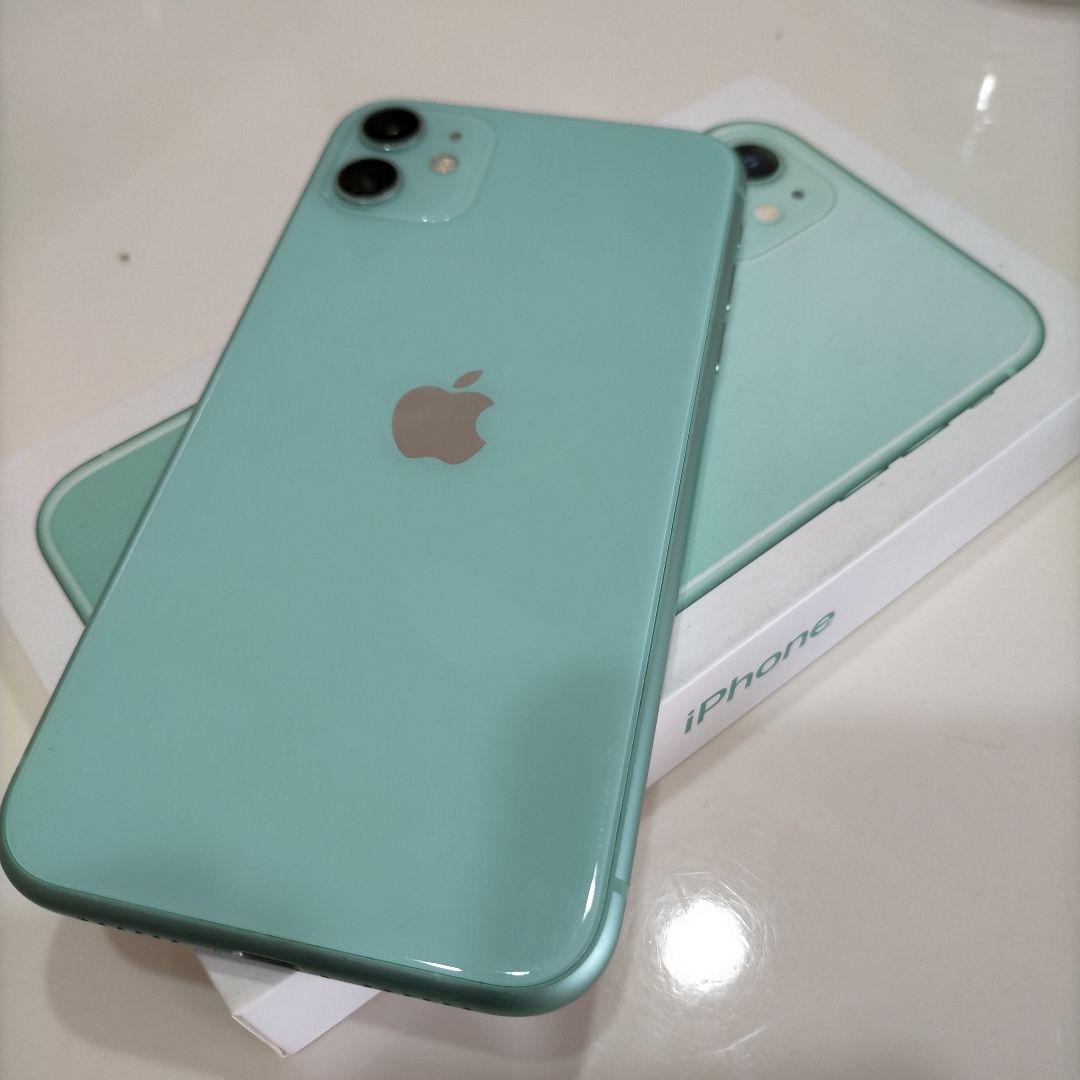 Apple iPhone 11 本体 ミントグリーン Apple iPhone 11 ミントグリーン 64GB 本体