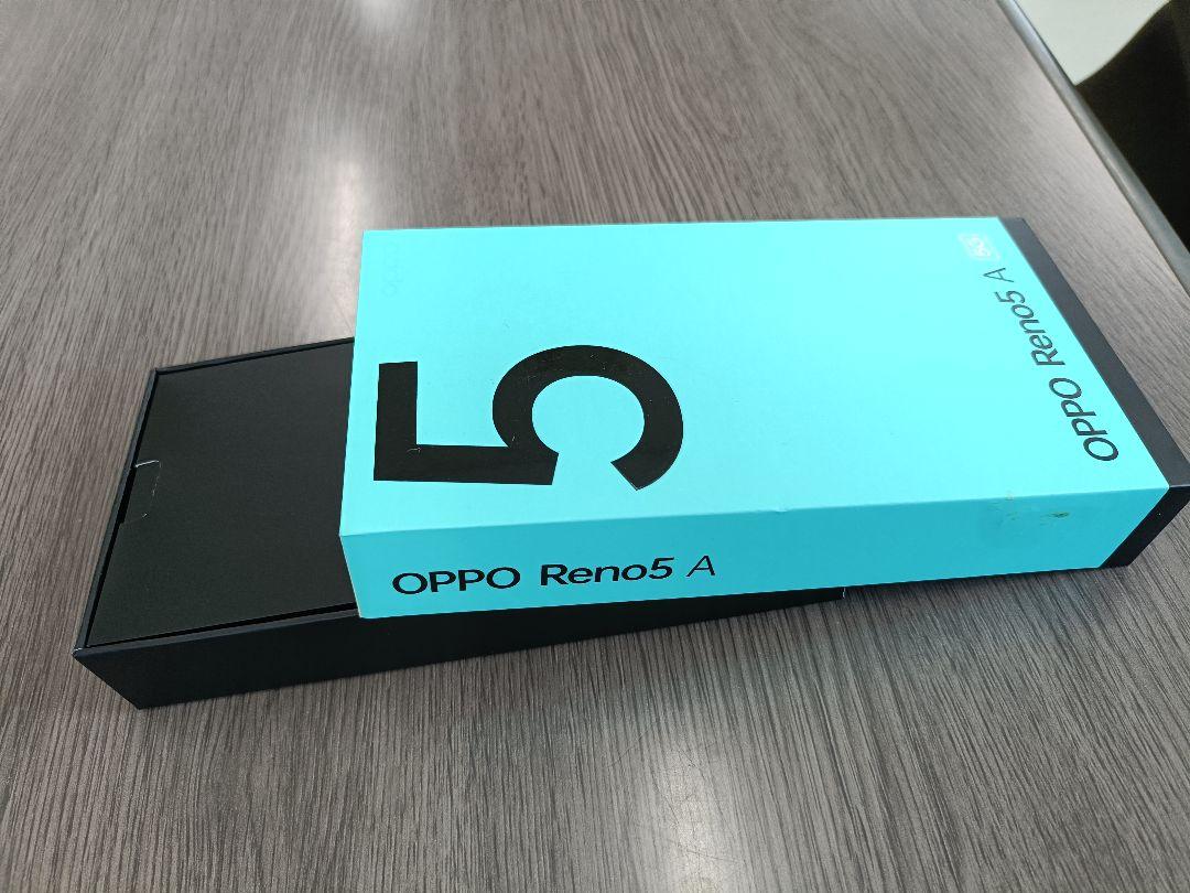 OPPO Reno5 A アイスブルー SIMフリー 中古
