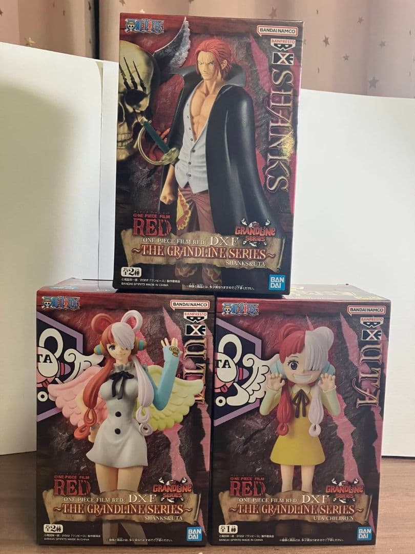 ワンピース フィギュアセット シャンクス 他