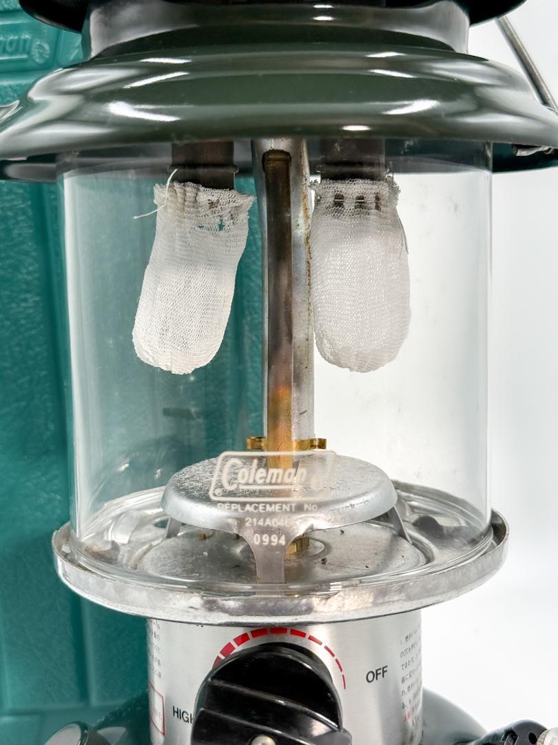 Coleman コールマン ツーマントルランタン ケース付き 付属品あり