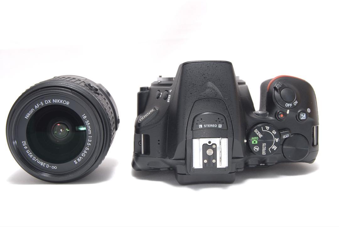 極美品 シャッター数5179回 箱付き Nikon D5500 レンズキット