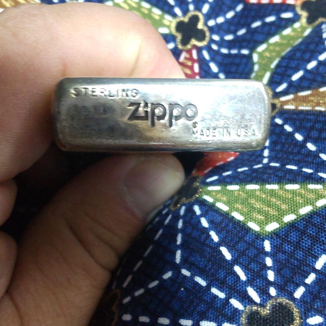 大特価人気 STERLINGSILVERのZippo fWEBa-m77714724676 超激安得価