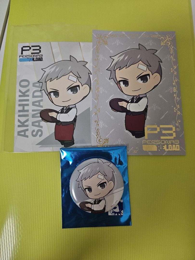 ペルソナ3 PR3 サンシャインプリンスホテル 荒垣真次郎 缶バッジ アクスタ ペルソナ3 PR3 サンシャインプリンスホテル 荒垣真次郎 缶バッジ