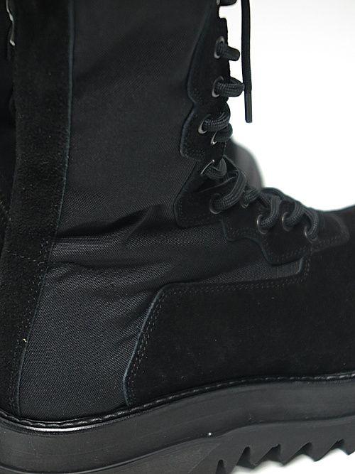 Julius Black Lace-Up Combat Boots Julius