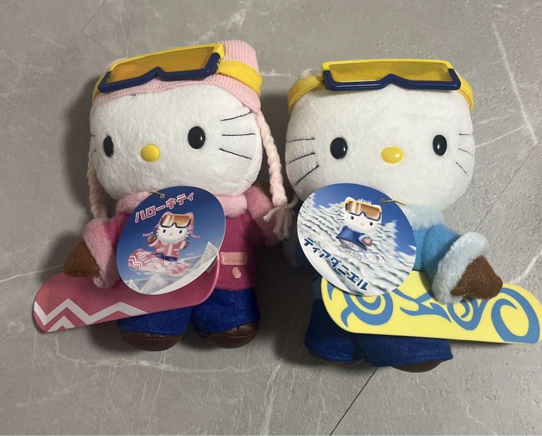 サンリオ ハローキティ ディアダニエル スノーボード スノボー ぬいぐるみ