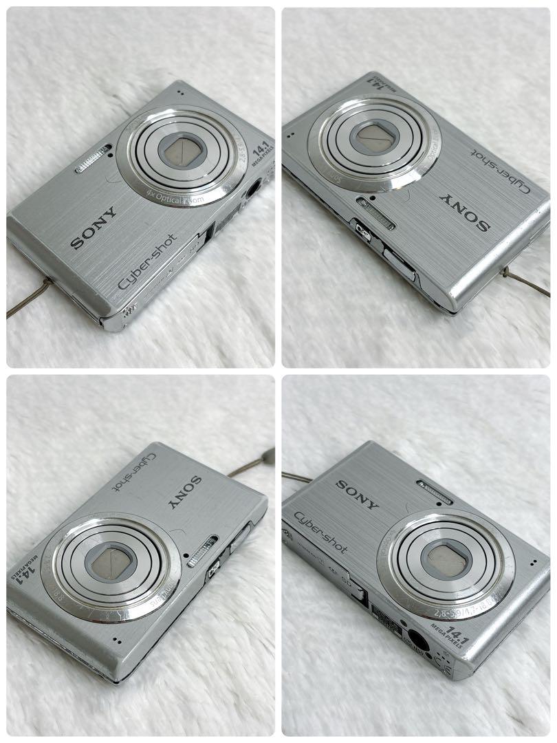 SONY CYBER-SHOT DSC-W610 充電器付　シルバー