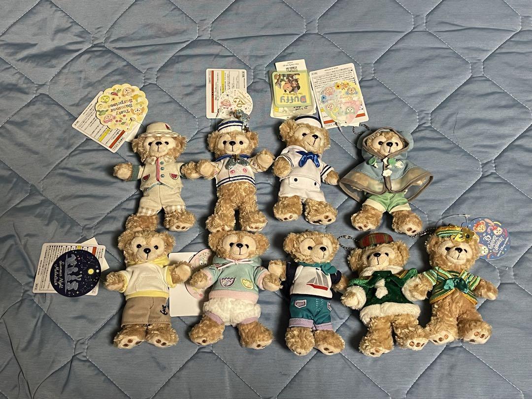 ディズニーシー ダッフィー ぬいぐるみバッジ 9点 まとめ売り 画像1
