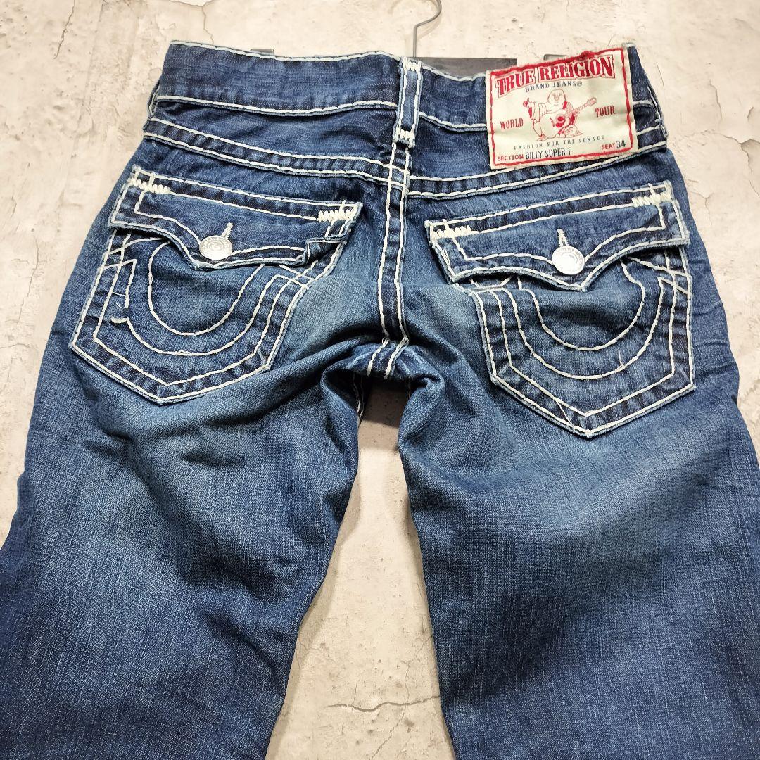 True Religion Billy Super T 34 トゥルーレリジョン TRUE RELIGION(トゥルーレリジョン) billy super tデニムパンツ