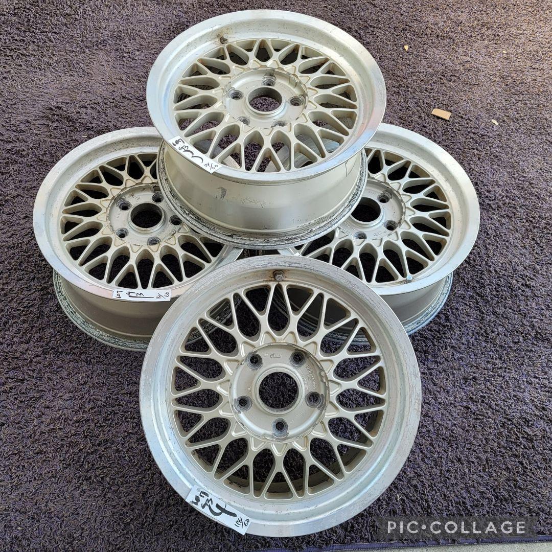 BBS RG RG031 15インチ 7J ET45 114.3-5　ホイールの