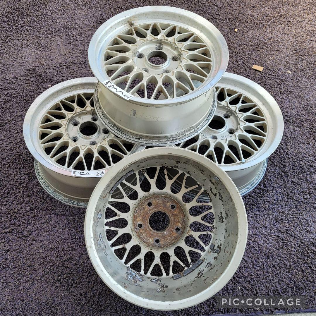 BBS RG RG031 15インチ 7J ET45 114.3-5　ホイールの