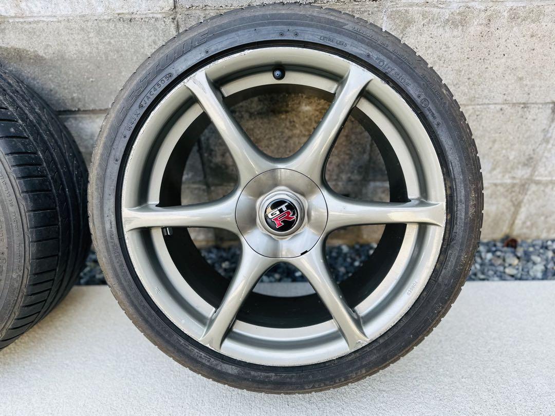 メ*ツ様 R34 GT-R 純正　ホイール　4本