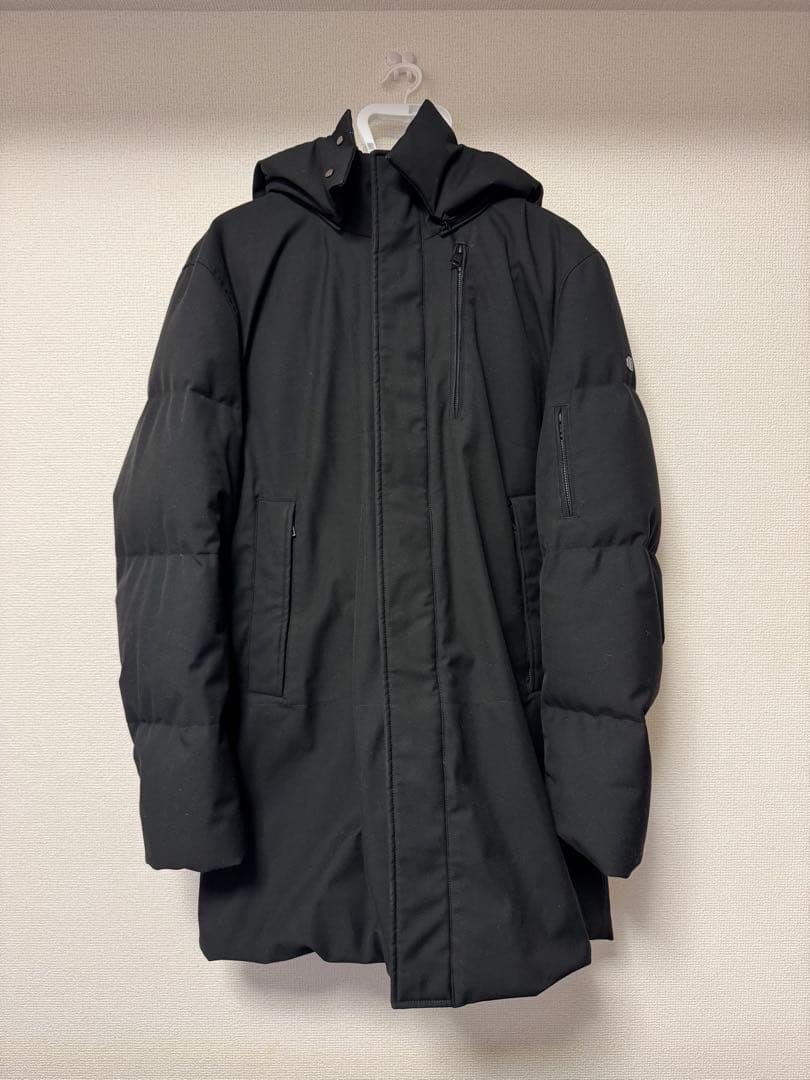 DUNO GEYSER フード付きロングダウンジャケット 50 BEAMS F