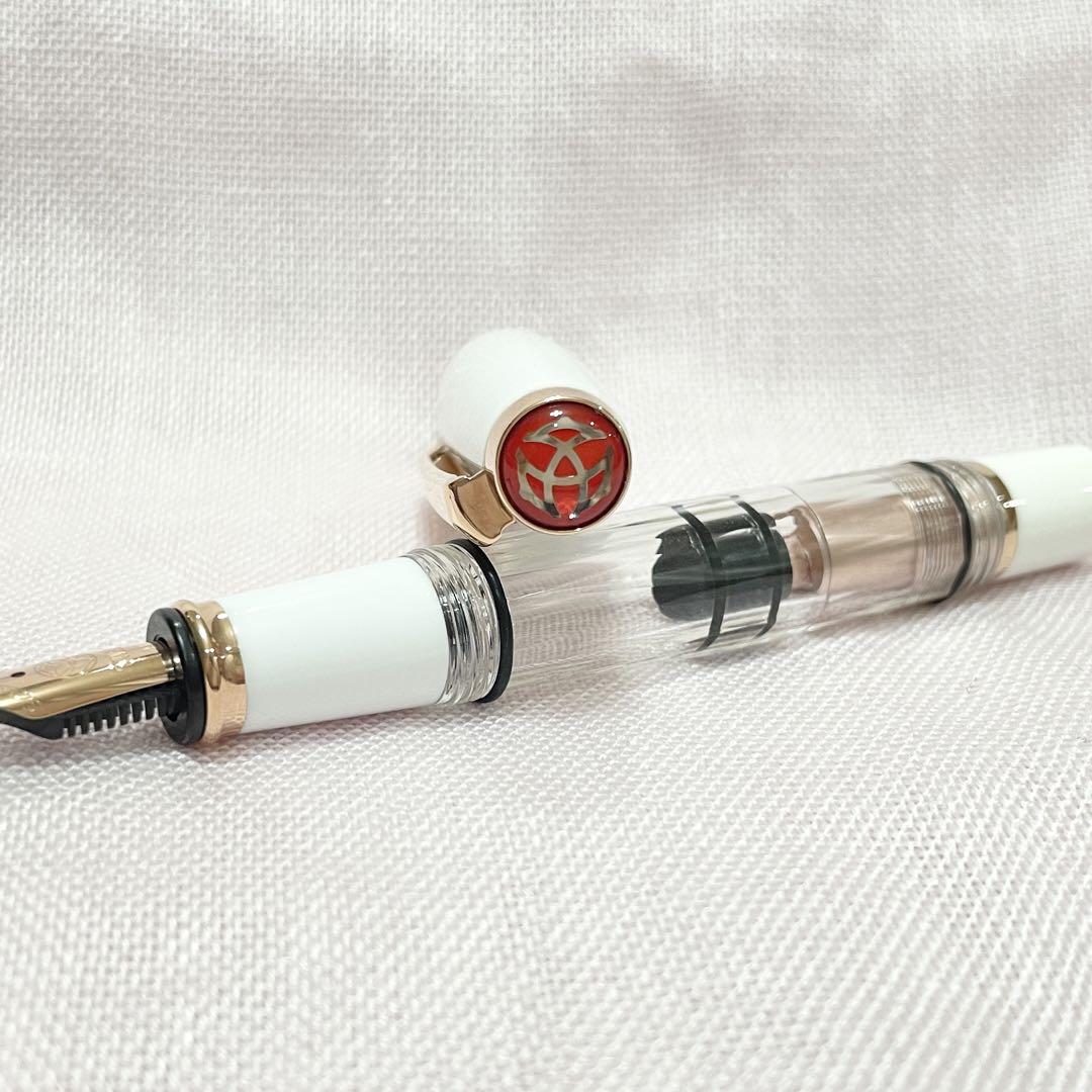 ツイスビー（TWSBI）ダイヤモンドミニ／ホワイトローズゴールド／スタブ