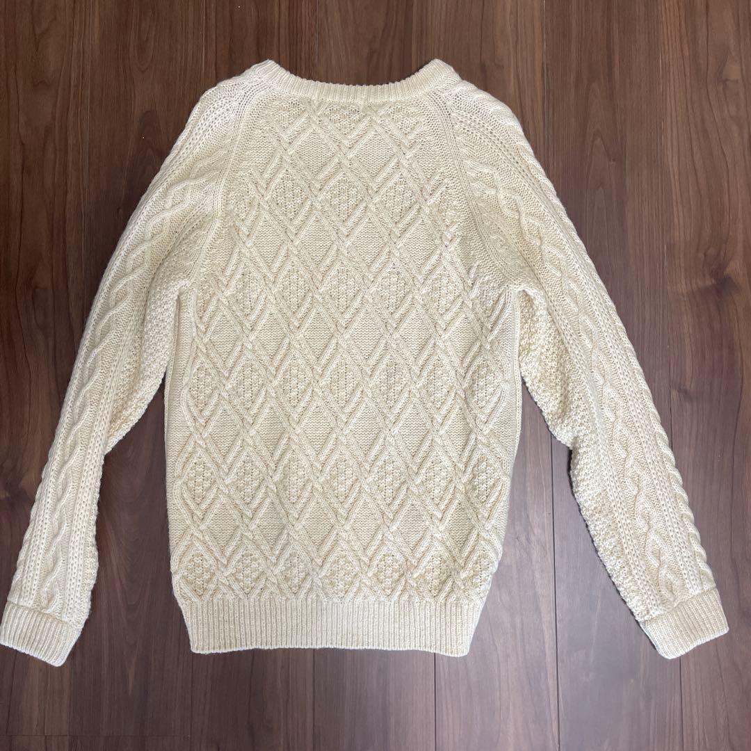 B:MING LIFE STORE ケーブルニットセーター L B:MING LIFE STORE ケーブルニットセーター L