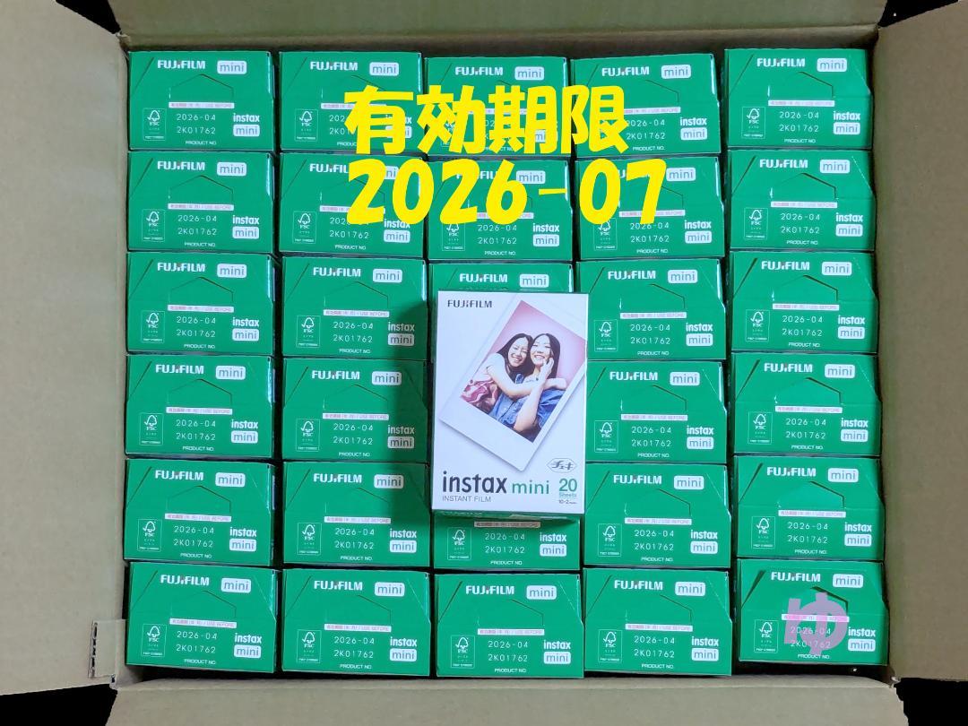 チェキフィルム instax mini 20枚 30箱 600枚 期限26/07