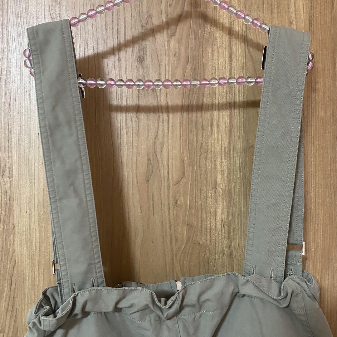 新品【MAISON SPECIAL】ジップフライトパンツ サロペット 38