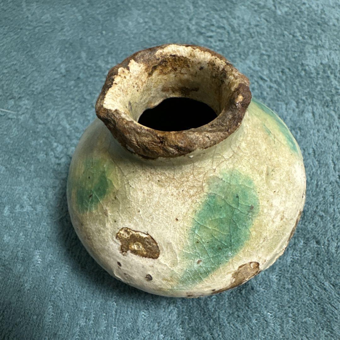 ビルマ 緑釉