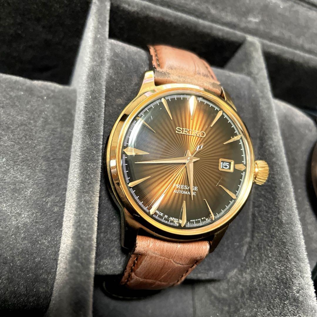 値下‼️【SEIKO PRESAGE 】腕時計 SRPB46J1 自動巻 デイト