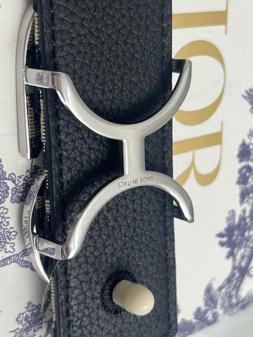 Dior ODロゴ テキスタイルベルト