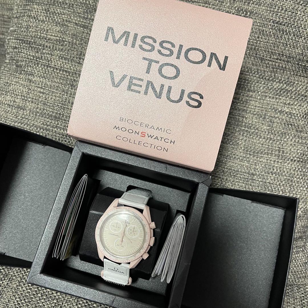 swath × OMEGA MISSION TO VENUS 腕時計