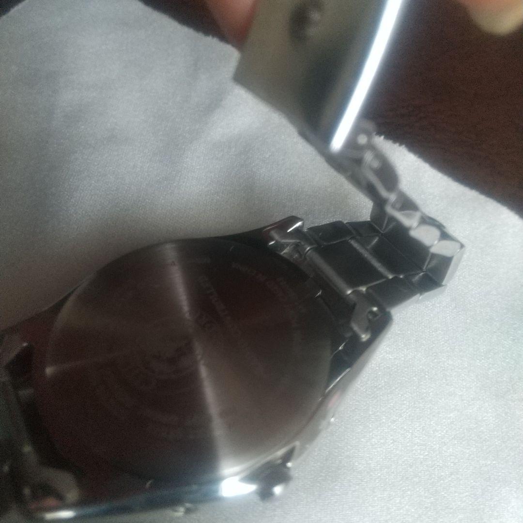 【極美品】CITIZENシチズン AS7060-51E 電波ソーラー　ブラック