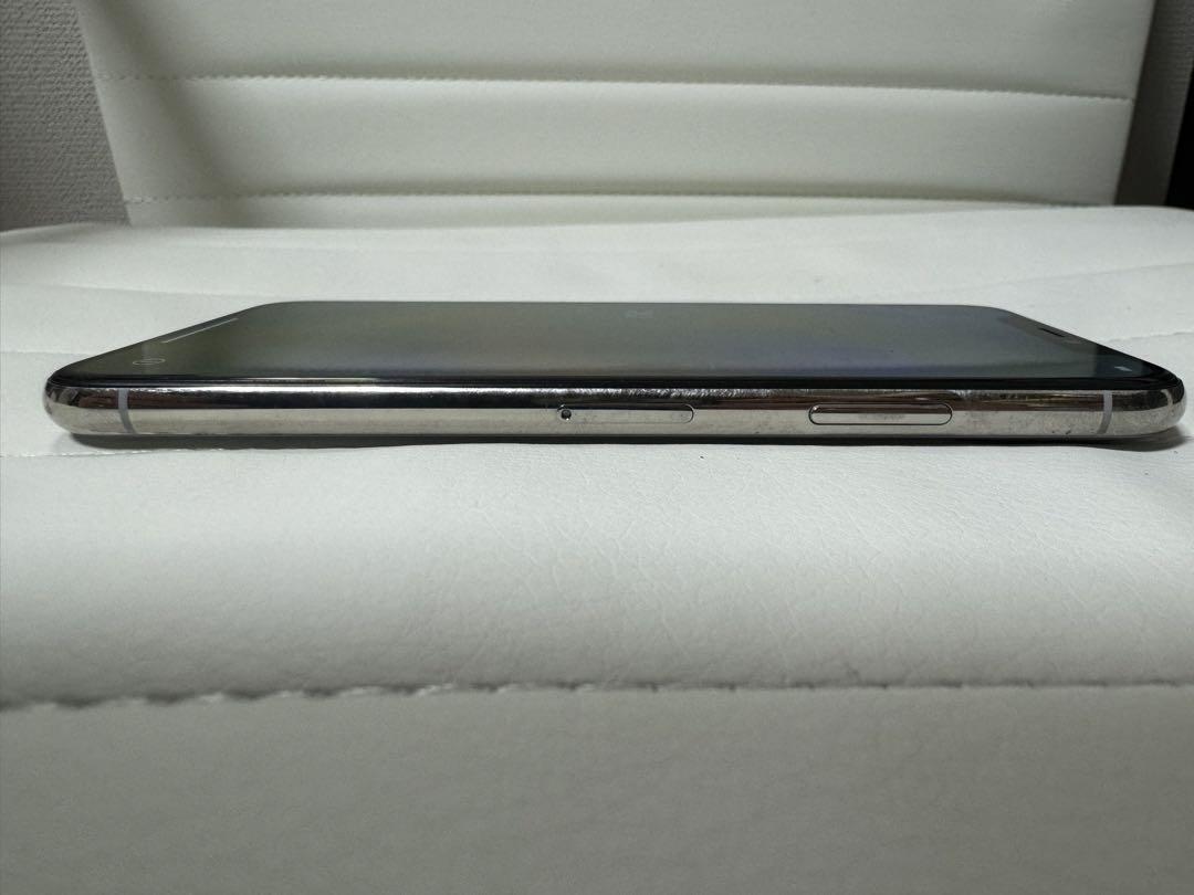 iPhone X 64GB 箱無し SIMフリー バッテリー88% silver