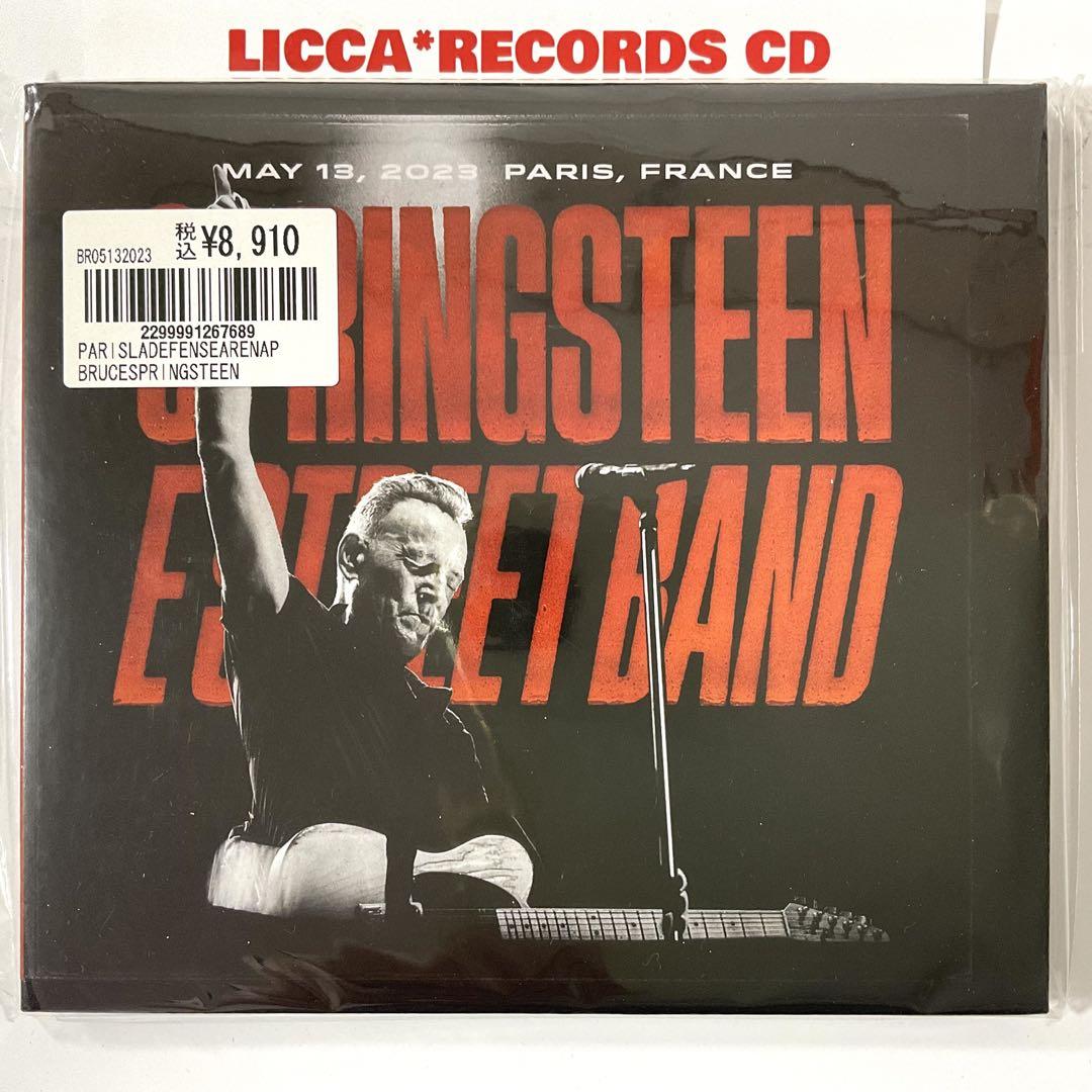 未開封新品 3xCD ブルース・スプリングスティーン パリライブ 定価8910円
