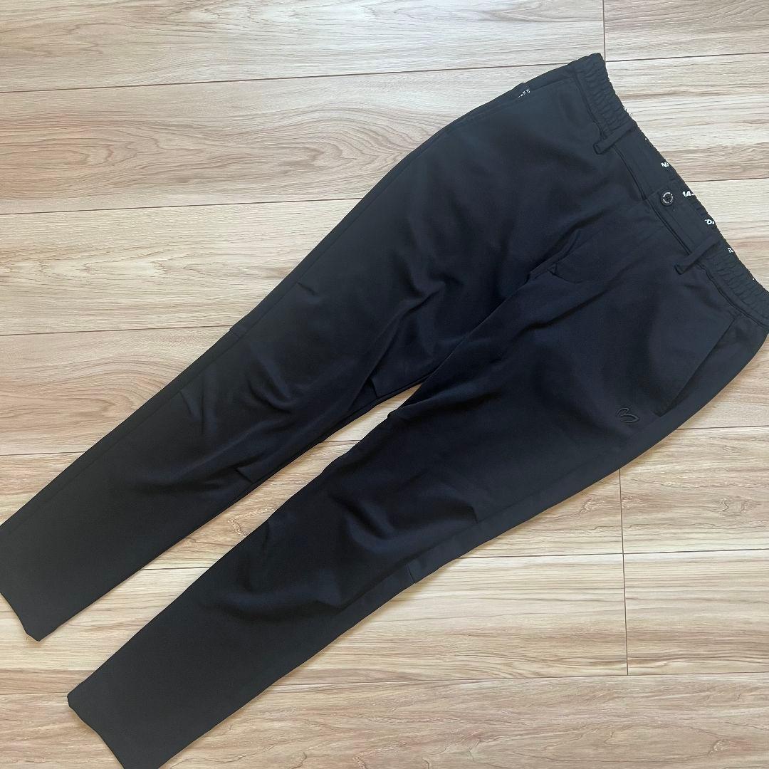 マスターバニーエディション パーリーゲイツ ジョグパンツ ダンボールニット 黒M PEARLY GATES