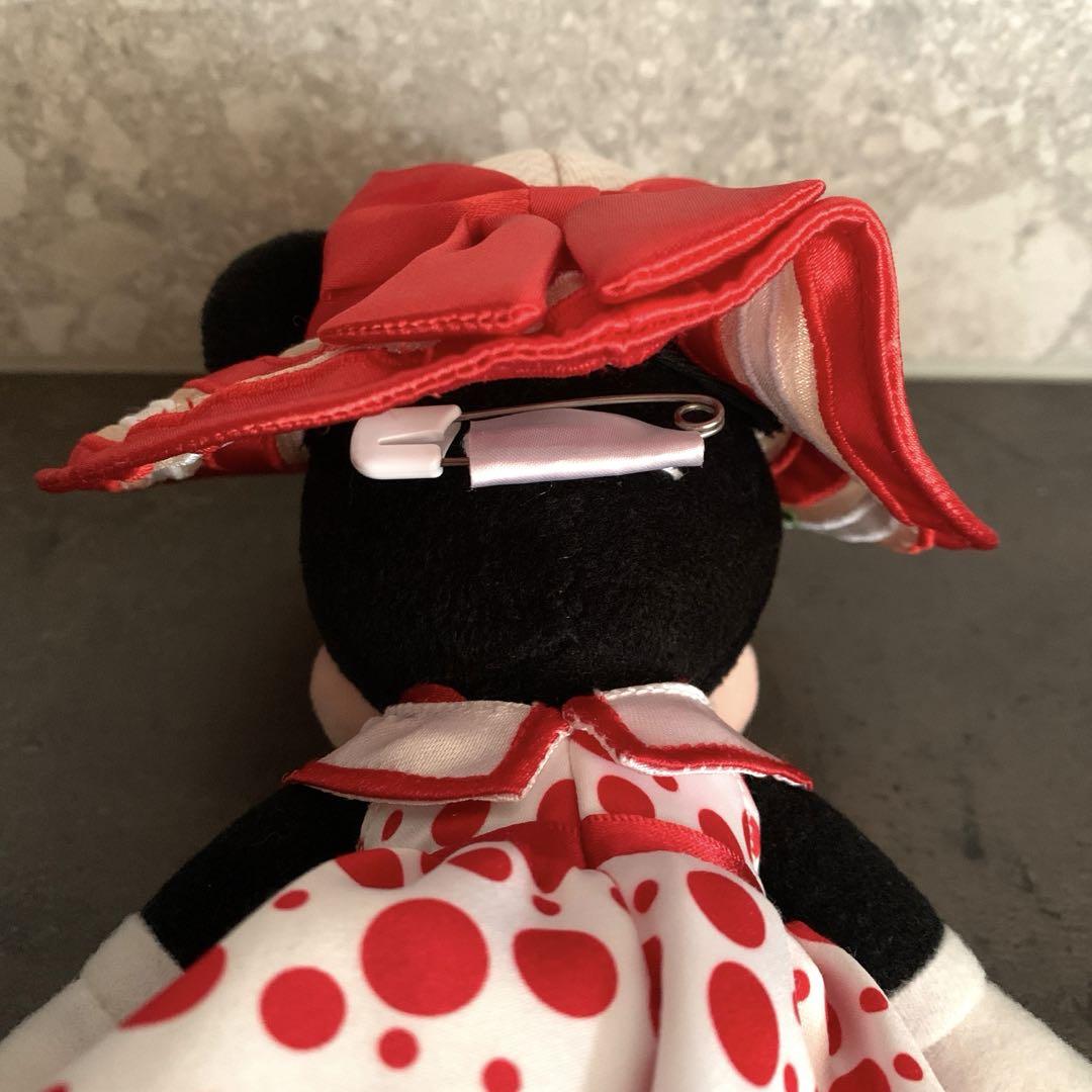 ディズニー ミニーのスタイルスタジオ ぬいぐるみバッジ ぬいば 夏 キーホルダー