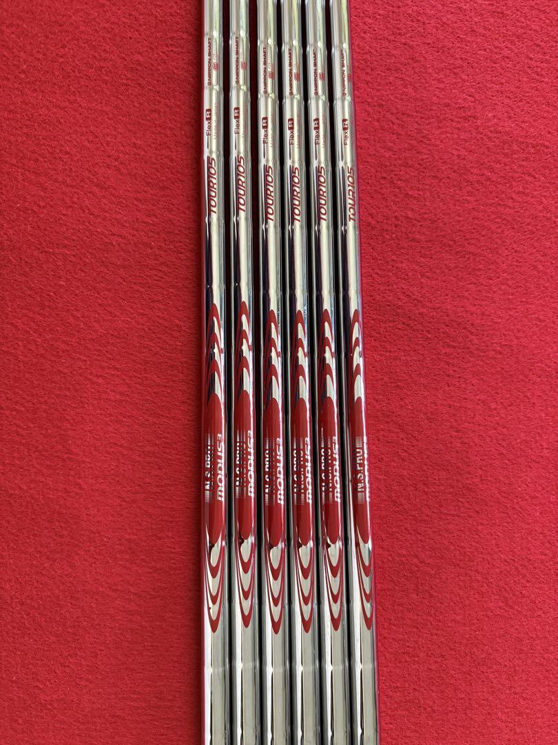 【希少フレックス】日本シャフト モーダス 105 アイアン シャフト 6本セット