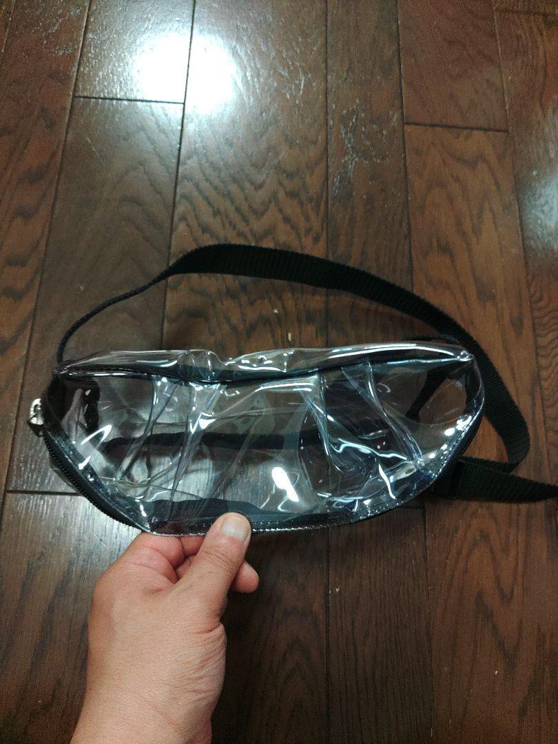 tough traveler ウエストバック　ボディバック　スケルトン　防水