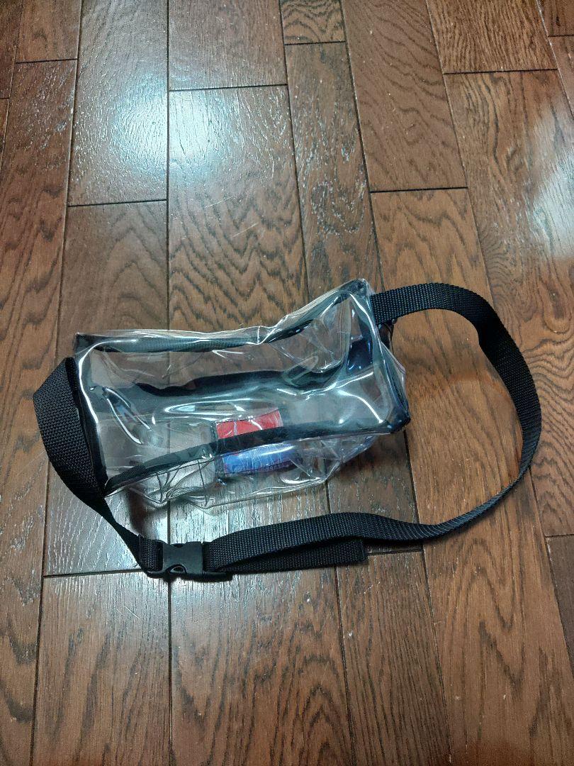tough traveler ウエストバック　ボディバック　スケルトン　防水